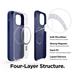 Elago kryt Silicone Case Magsafe pre iPhone 12/12 Pro - Jean Indigo ES12MSSC61-JIN
