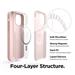 Elago kryt Silicone Case Magsafe pre iPhone 12/12 Pro - Lovely Pink ES12MSSC61-LPK