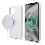 Elago kryt Silicone Case Magsafe pre iPhone 12/12 Pro - White ES12MSSC61-WH