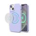 Elago kryt Silicone Case Magsafe pre iPhone 14 - Purple ES14MSSC61-PU
