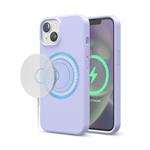 Elago kryt Silicone Case Magsafe pre iPhone 14 - Purple ES14MSSC61-PU