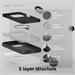 Elago kryt Silicone Case Magsafe pre iPhone 15 - Black ES15MSSC61-BK