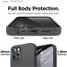 Elago kryt Silicone Case pre iPhone 12/12 Pro - Dark Gray ES12SC61-DGY