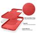 Elago kryt Silicone Case pre iPhone 12/12 Pro - Red ES12SC61-RD
