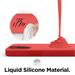 Elago kryt Silicone Case pre iPhone 12/12 Pro - Red ES12SC61-RD