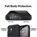 Elago kryt Silicone Case pre iPhone 12 mini - Black ES12SC54-BK