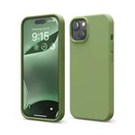 Elago kryt Silicone Case pre iPhone 15 - Cedar Green ES15SC61-CGR