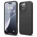Elago kryt Silicone Case pre iPhone 16 Pro Max - Black ES16SC69PRO-BK