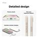 Elago kryt Silicone Case pre iPhone 16e - Stone ESE4SC-ST