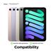 Elago puzdro Magnetic Folio Case pre iPad mini 8.3" 2021/2024 - Light Gray EPADMN6-MFLO-LGY