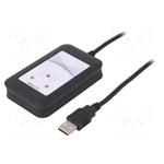 Elatec RFID čteč TWN4 black, USB, 13.56MHz T4BT-FB2BEL2