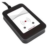 Elatec RFID čtečka black, RS232 cable 2.0m, integrated 125kHz+13.56MHz antenna T4BT-FR2BEL6