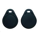 ELATEC RFID Mifare čip, prívesok na kľúče, 13,56 MHz, čierny RFID-MF-KEY-BLACK-PACK