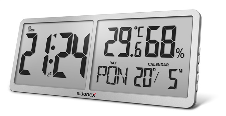 Eldonex ECL-1110-SL nástenné hodiny 8595703507687