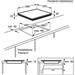 ELECTROLUX EHF 6547 FXK sklokeramicka varna doska 7332543250714
