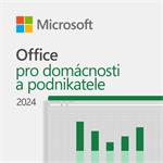 Elektronická licence: MICROSOFT Office 2024 pro domácnosti a podnikatele / D-OEM OA3/ DA/ pouze s PC HAL3000 AAL-51835