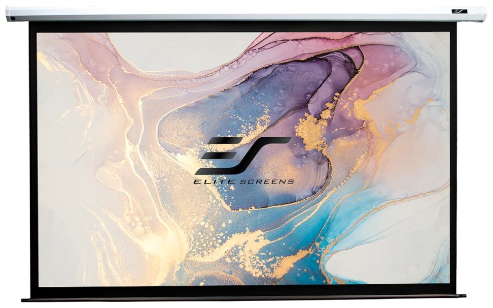 ELITE SCREENS plátno elektrické motorové 110" (279,4) cm)/ 16:9/ 137 x 244 cm/ Gain 1,1/ case bílý ELECTRIC110XH