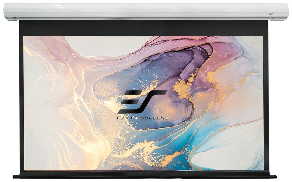 ELITE SCREENS plátno elektrické motorové 165" (419,1 cm)/ 16:9/ 206 x 366 cm/ case bílý/ 6" drop/ Fiber Gla SK165XHW2-E6