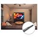 ELITE SCREENS plátno teleskopické od podlahy vzhůru 100" (254 cm)/ 4:3/ 152,4 x 203,2 cm/ Gain 1,1/ case černý F100NWV