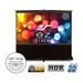 ELITE SCREENS plátno teleskopické od podlahy vzhůru 100" (254 cm)/ 4:3/ 152,4 x 203,2 cm/ Gain 1,1/ case černý F100NWV
