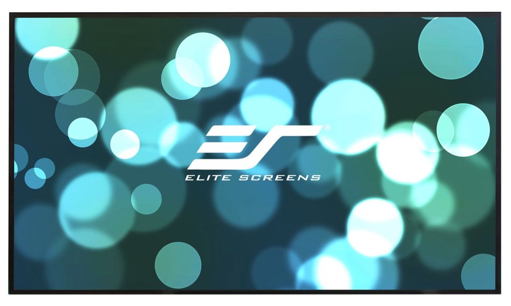 ELITE SCREENS plátno v pevném rámu 120" (305 cm)/ 16:9/ 147,8 x 263,9 cm/ StarBright CLR/ bezrámové/ pro UST AR120H-CLR