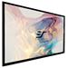 ELITE SCREENS plátno v pevném rámu 135" (342,9 cm)/ 16:9/ 168,1 x 299 cm/ Gain 1,1/ rám černý 6 cm R135WH1