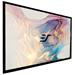 ELITE SCREENS plátno v pevném rámu 92" (233,7 cm)/ 16:9/ 114,5 x 203,7 cm/ Gain 1,1/ rám černý 6 cm ER92WH1