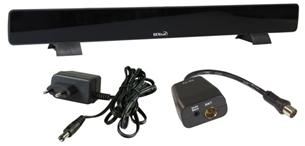 Emos anténa EM-300 - pokojová anténa pro DVB-T/T2, aktivní, LTE filtr, <25 km 2702013000