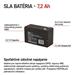 Emos baterie SLA 12V/7.2Ah, Faston 6.3 (250) 1201002800