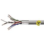 Emos FTP kabel CAT 5e PVC, drát, měď (Cu), AWG24, šedý, 305m, box 2309110010