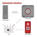EMOS GoSmart Domový bezdrôtový zvonček P5735SS do zásuvky s WiFi
