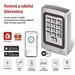 EMOS GoSmart Kódová klávesnica IP-006AX, WiFi H5023
