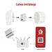 EMOS GoSmart modul ovládania garážových dverí IP-2131SW, WiFi H5111