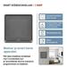 EMOS GoSmart Prenosný ovládač scén IP-2001ZB, ZigBee 3.0, 1-tlačidlový H5014