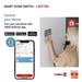 EMOS GoSmart Prenosný ovládač scén IP-2001ZB, ZigBee 3.0, 1-tlačidlový H5014