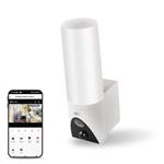 EMOS GoSmart Vonkajšia otočná kamera IP-310 TORCH s WiFi a svetlom, biela H4064