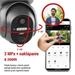 EMOS GoSmart Vonkajšia otočná kamera IP-6000 OWL s 4G/LTE, šedá H4058