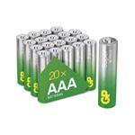 EMOS GP Alkalická batéria Super Alkaline LR03 (AAA) 20ks B0110L