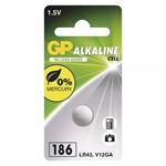 EMOS GP alkalická gombíková batéria 186F (LR43) 1BL