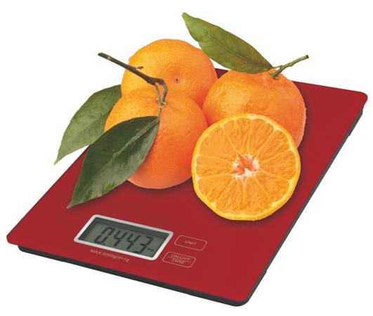 Emos kuchyňská digitální váha TY3101R, červená 2617001402