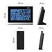 EMOS LCD domáca bezdrôtová meteostanica E3070 2606139000