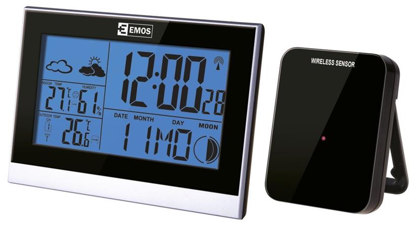 EMOS LCD domáca bezdrôtová meteostanica E3070 2606139000