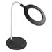 Emos LED stolní lampa Bella, 7W, 400 lm, stmívatelná, černobílá 1538150100