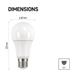Emos LED žárovka Classic A60, 14W/100W E27, WW teplá bílá, 1521 lm, Classic A+