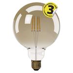 Emos LED žárovka Globe G125, 4W/34W E27, WW+ teplá bílá+, 380 lm, Filament Vintage A++ 1525713230