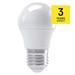 Emos LED žárovka MINI GLOBE, 4W/30W E27, NW neutrální bílá, 330 lm, Classic A+