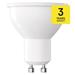 Emos LED žárovka MR16, 6W/42W GU10, WW teplá bílá, 510 lm, stmívatelná (přes vypínač), Premium A+