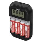 EMOS nabíjačka batérií BCN-41D + 4AA 2700 8592920110010