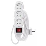 EMOS Predlzovaci kabel 10A (3zás. + vypínač) 3M P1313