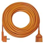 Emos prodlužovací kabel 40 m / 1 zásuvka / oranžový / PVC / 230 V / 1,5 mm2 1901014000